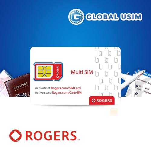 ROGERS 캐나다 현지 전화/문자 /데이터